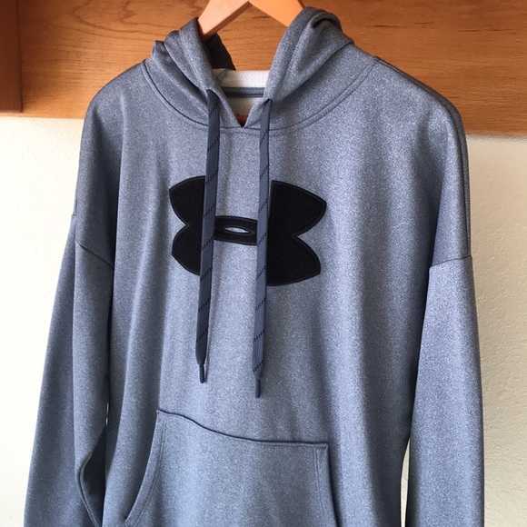 Under Armour Loose Cold Gear Hooded Sweatshirt - Picture 4 of 9